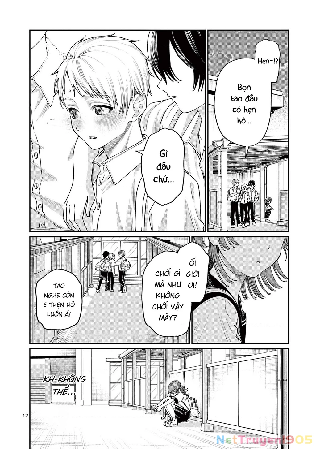 Tình yêu màu Lam nhà Wakaba Chapter 25 - 12