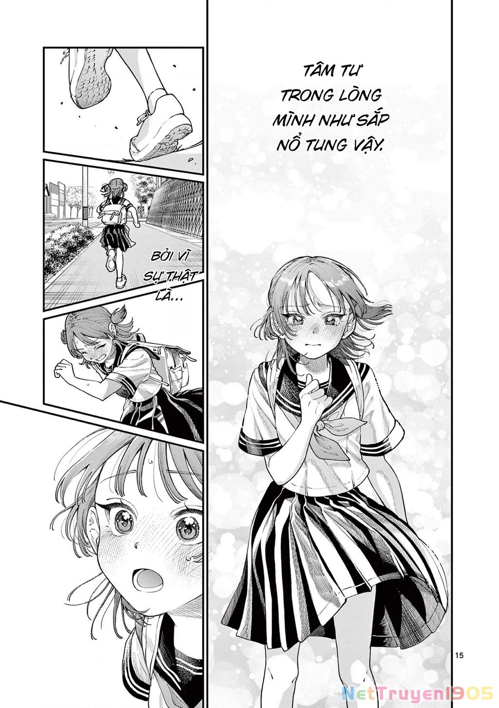 Tình yêu màu Lam nhà Wakaba Chapter 25 - 15