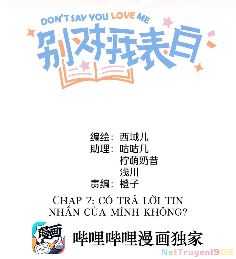 Đừng Nói Yêu Tôi Chapter 7 - 21