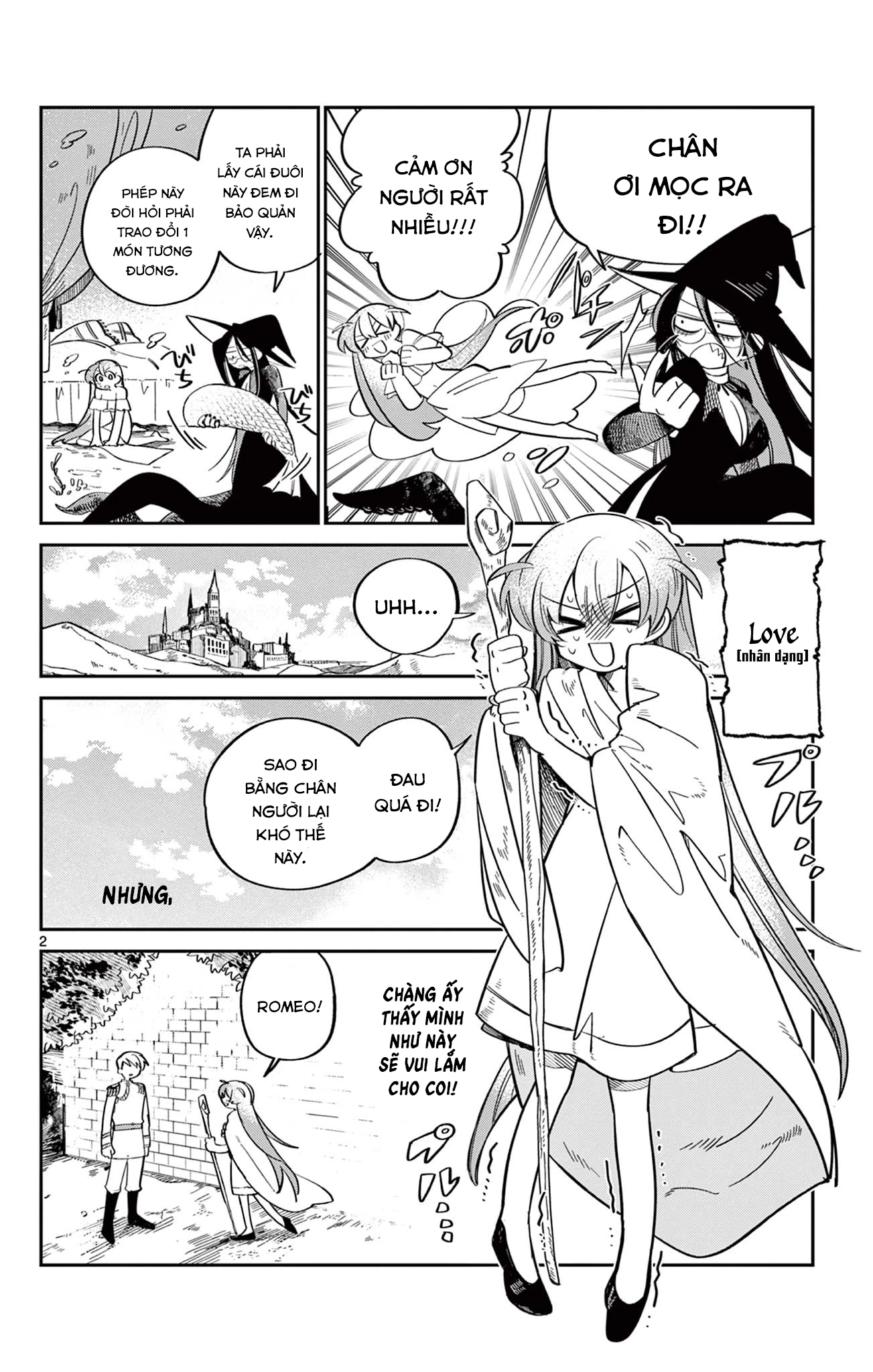 Công chúa người cá không bao giờ bỏ cuộc một giờ trước Oneshot - 2