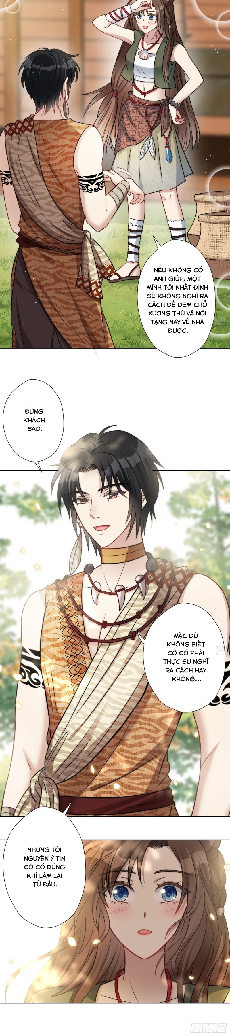 Hoảng Hốt Sau Khi Xuyên Thành Kiều Thê Của Thú Nhân Chapter 3 - 4