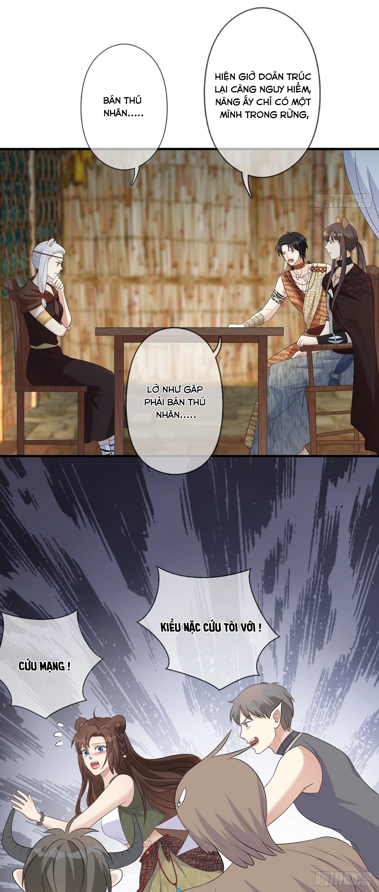 Hoảng Hốt Sau Khi Xuyên Thành Kiều Thê Của Thú Nhân Chapter 21 - 4