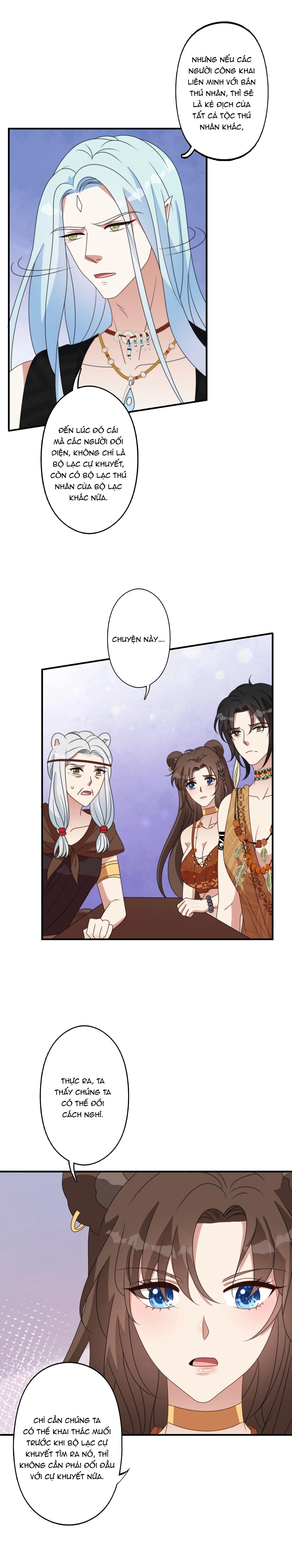 Hoảng Hốt Sau Khi Xuyên Thành Kiều Thê Của Thú Nhân Chapter 55 - 4
