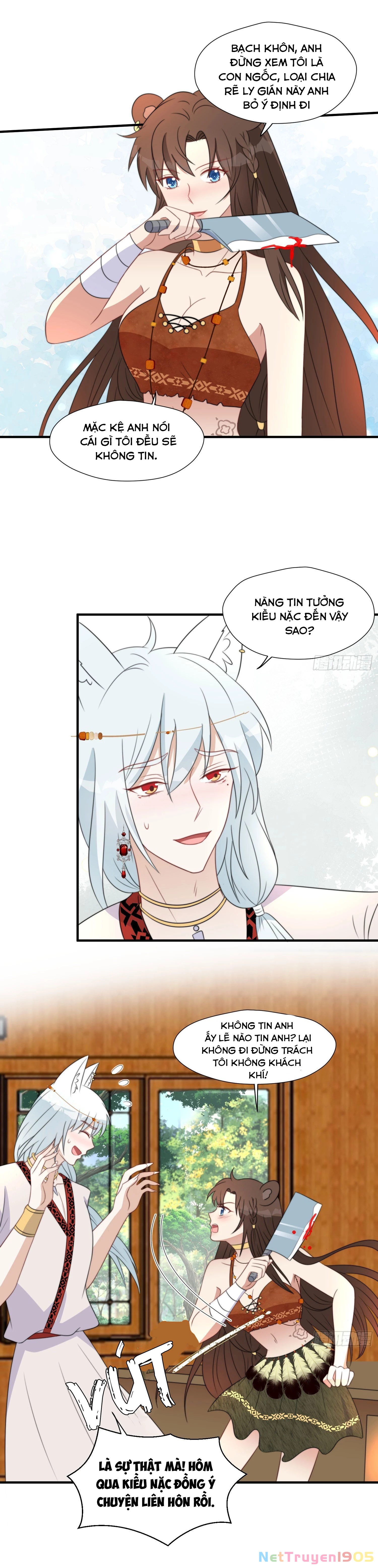 Hoảng Hốt Sau Khi Xuyên Thành Kiều Thê Của Thú Nhân Chapter 110 - 4