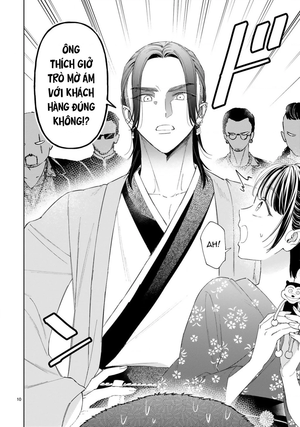 Sewayaki Mafia To Hakkou Shoujo Chapter 13 - 10