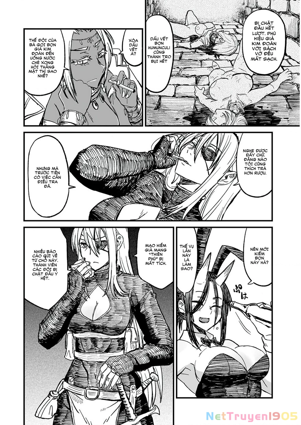 Rượu Chè & Thuốc Lá Làm Thuê Hầm Ngục Chapter 8 - 10