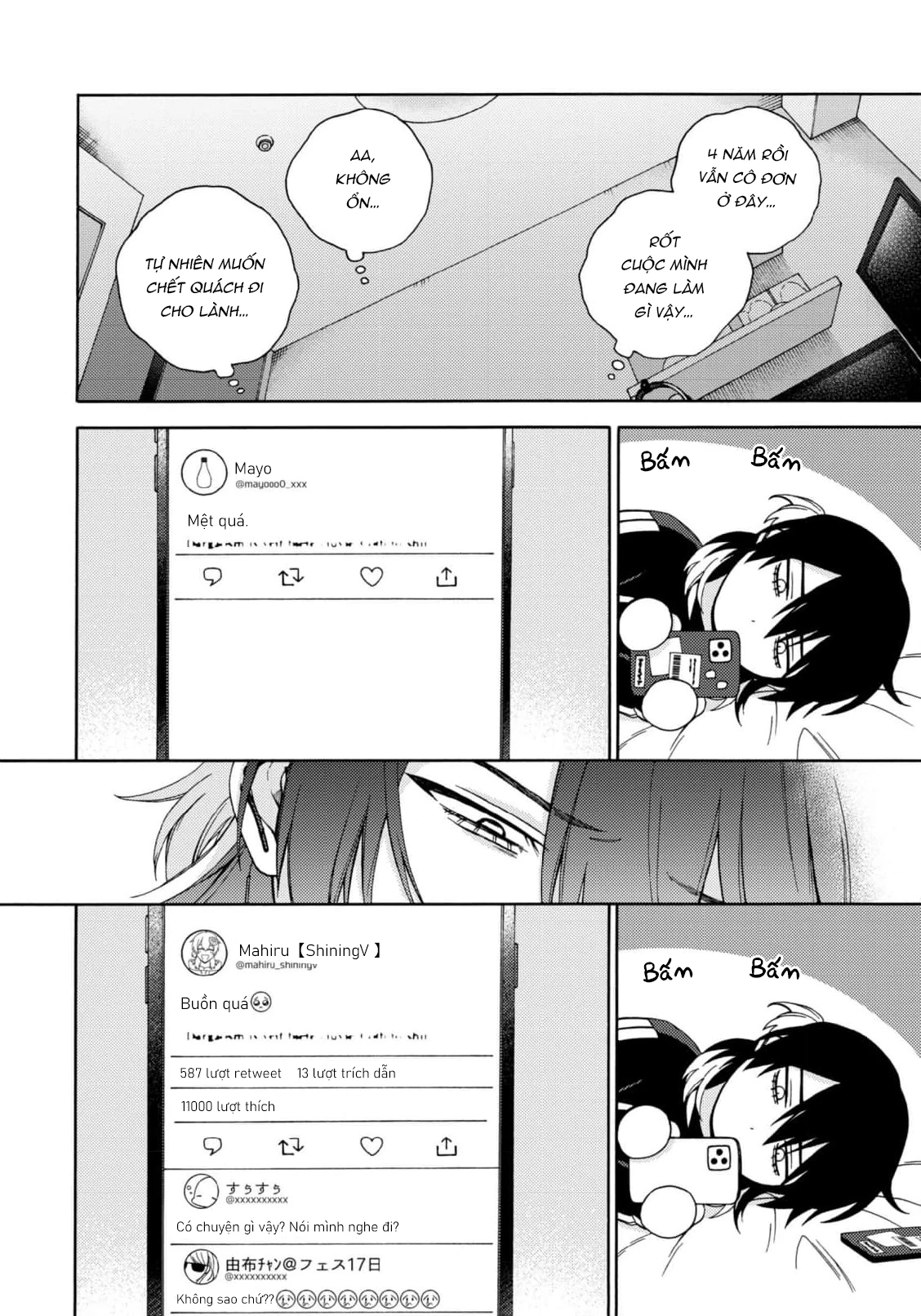 Dõi Theo Màn Đêm Trong Em Chapter 1 - 16