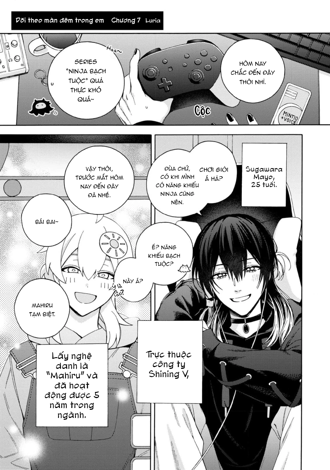 Dõi Theo Màn Đêm Trong Em Chapter 7 - 3