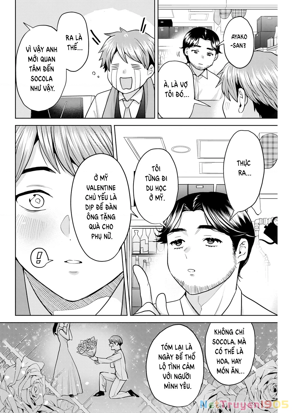 Thưởng rượu đêm khuya là bí quyết để giữ gìn hạnh phúc hôn nhân. Chapter 3 - 9