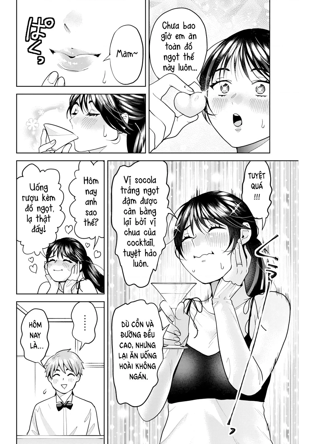 Thưởng rượu đêm khuya là bí quyết để giữ gìn hạnh phúc hôn nhân. Chapter 3 - 15