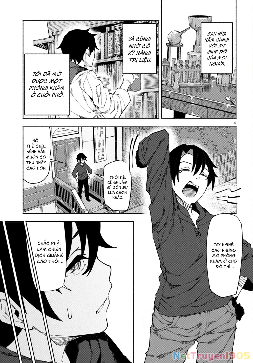 Trị Liệu Sư Ở Dị Giới Nghịch Đảo Nhan Sắc Chapter 1 - 9