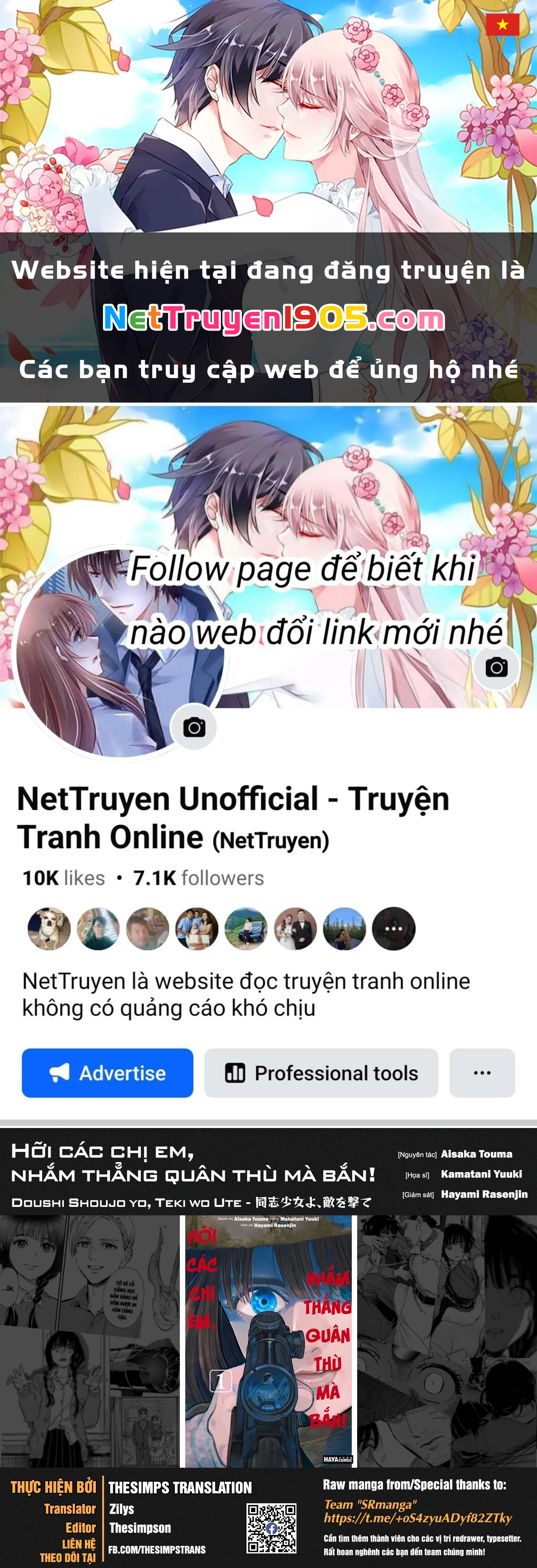 Hỡi Các Chị Em, Nhắm Thẳng Quân Thù Mà Bắn. Chapter 1 - 1