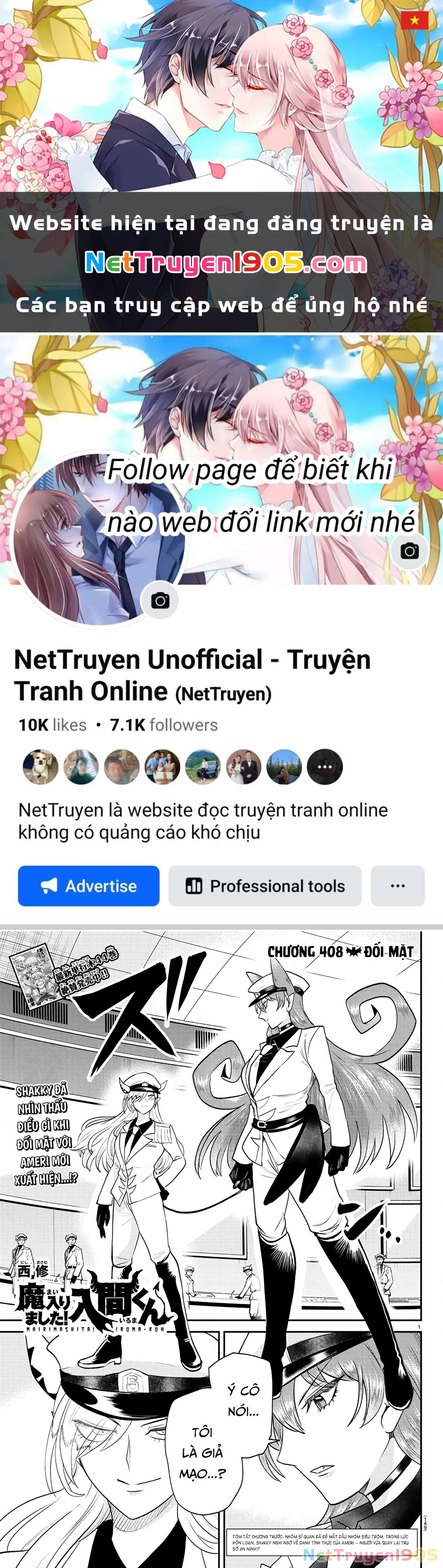 Chào Mừng Cậu Đến Trường Iruma-Kun Chapter 408 - 1