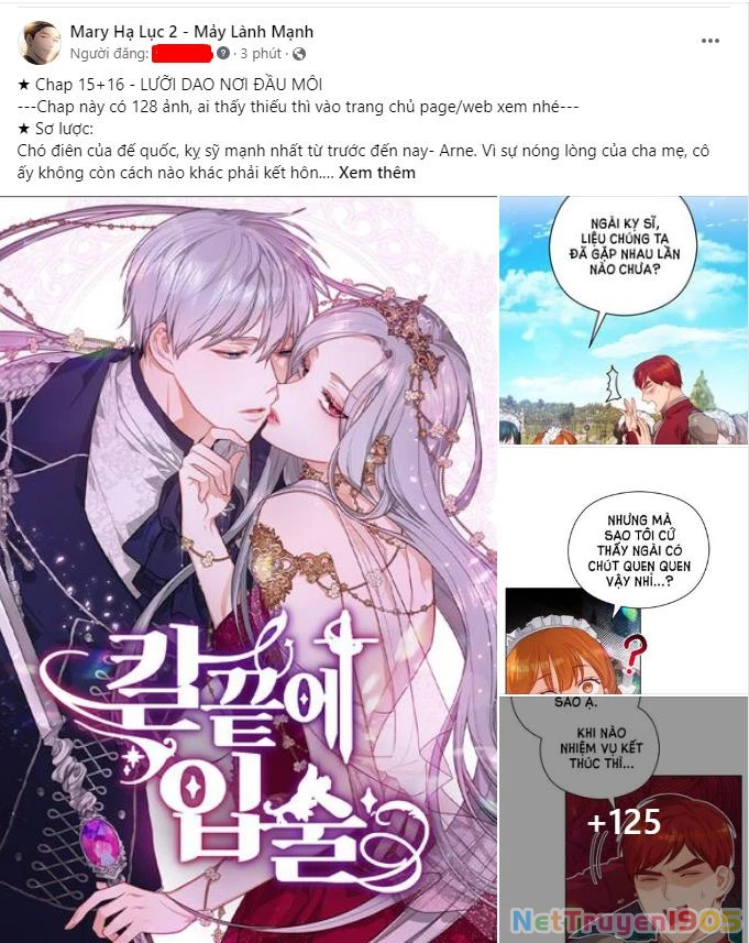 Đôi Môi Trên Lưỡi Dao Chapter 15.1 - 2