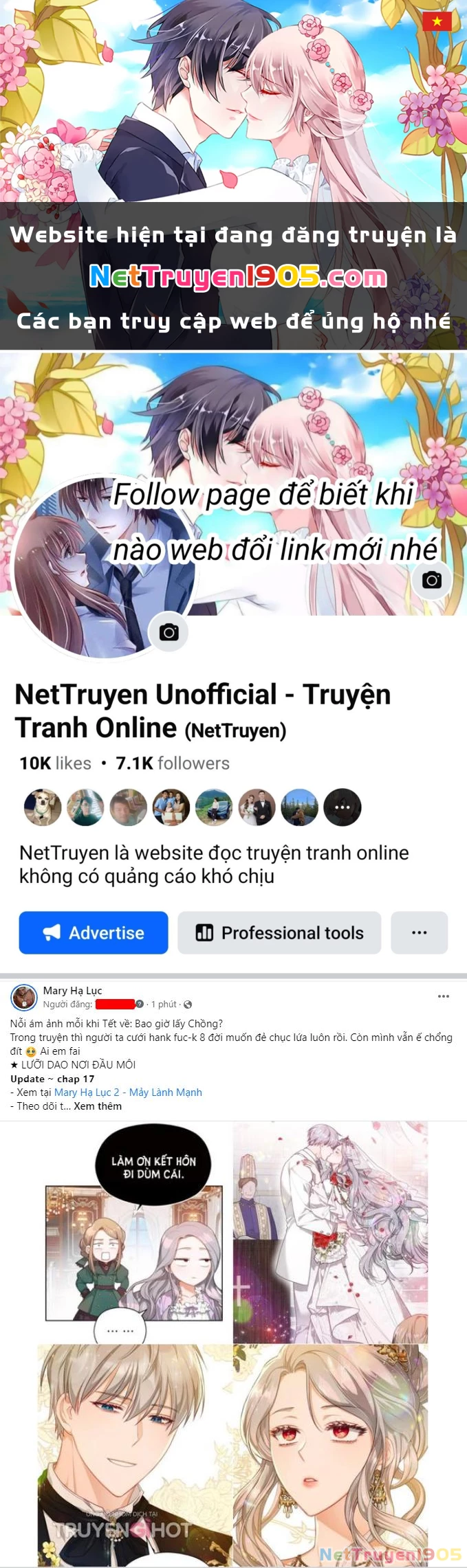 Đôi Môi Trên Lưỡi Dao Chapter 17.1 - 1