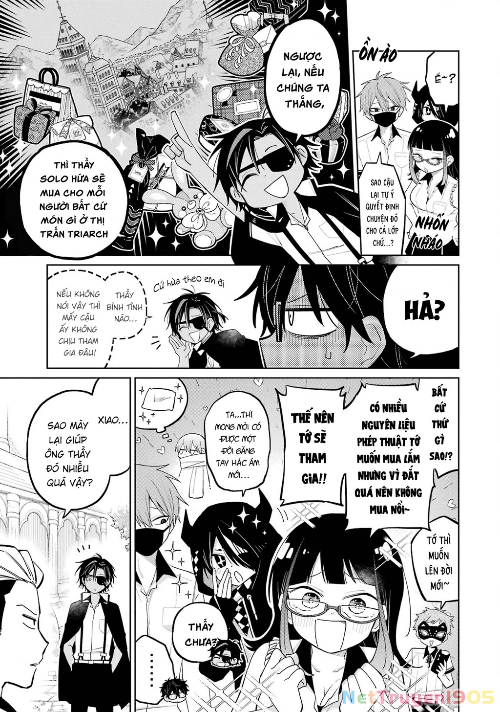 Thầy ơi! Bọn em sẽ hủy diệt thế giới! Chapter 9 - 11