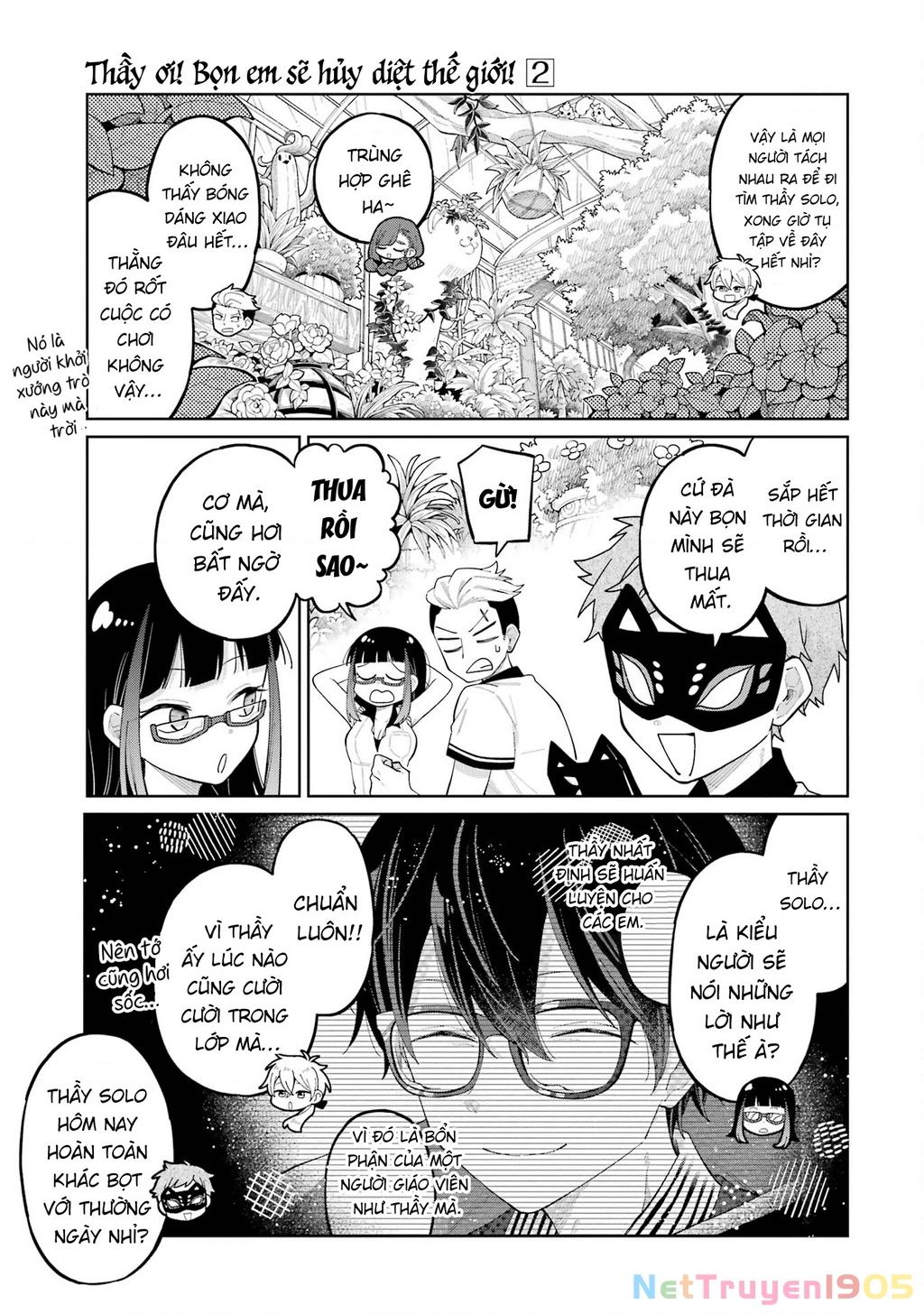 Thầy ơi! Bọn em sẽ hủy diệt thế giới! Chapter 9 - 41