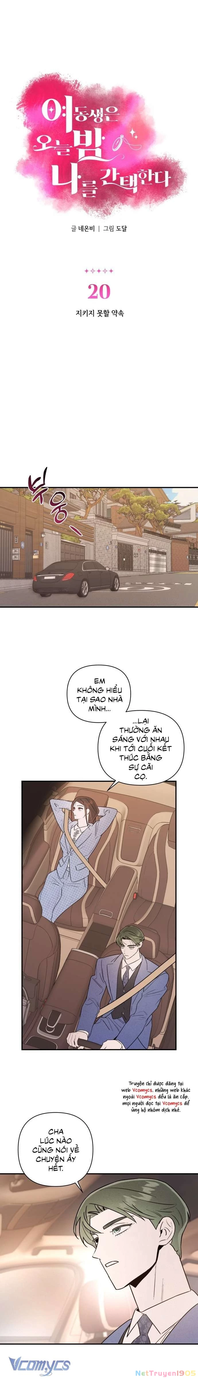 Tối Nay Tôi Là Người Được Cô Ấy Chọn Chapter 20 - 2