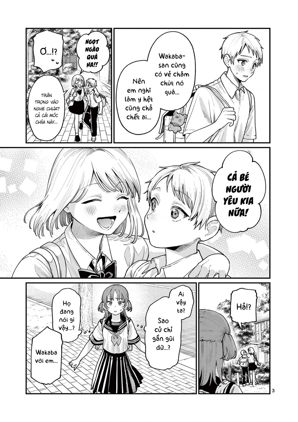 Tình yêu màu Lam nhà Wakaba Chapter 26 - 3