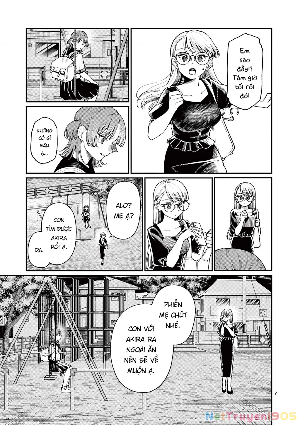 Tình yêu màu Lam nhà Wakaba Chapter 26 - 7