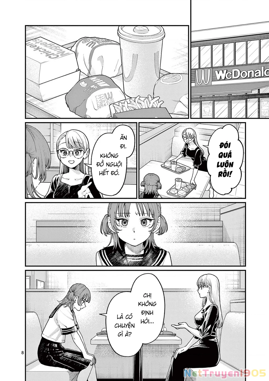 Tình yêu màu Lam nhà Wakaba Chapter 26 - 8