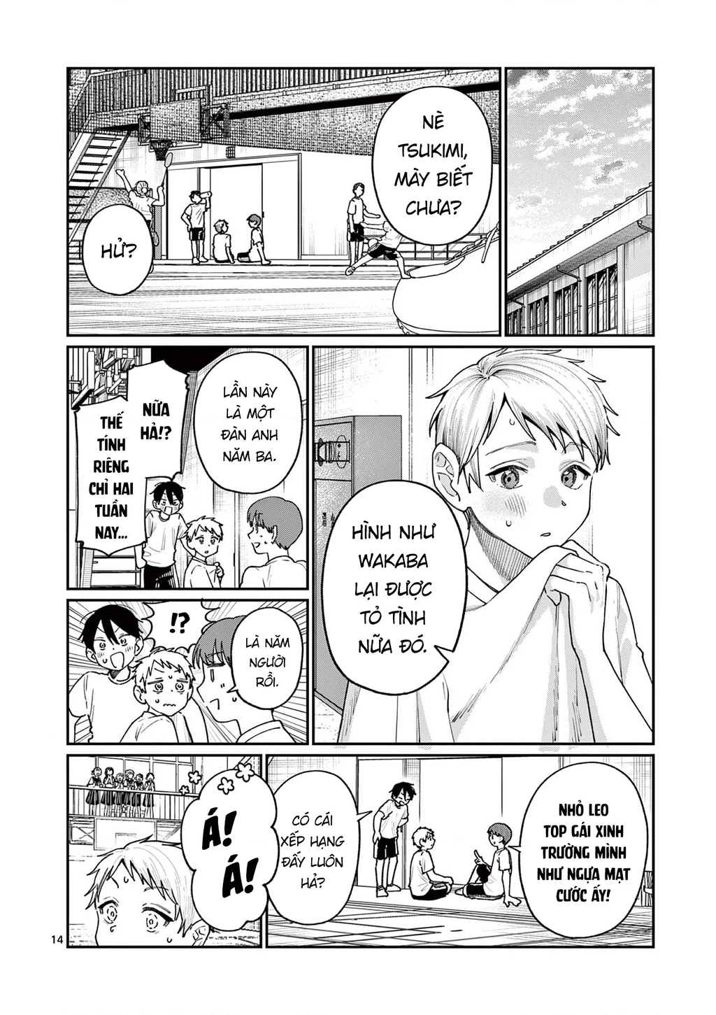 Tình yêu màu Lam nhà Wakaba Chapter 26 - 14