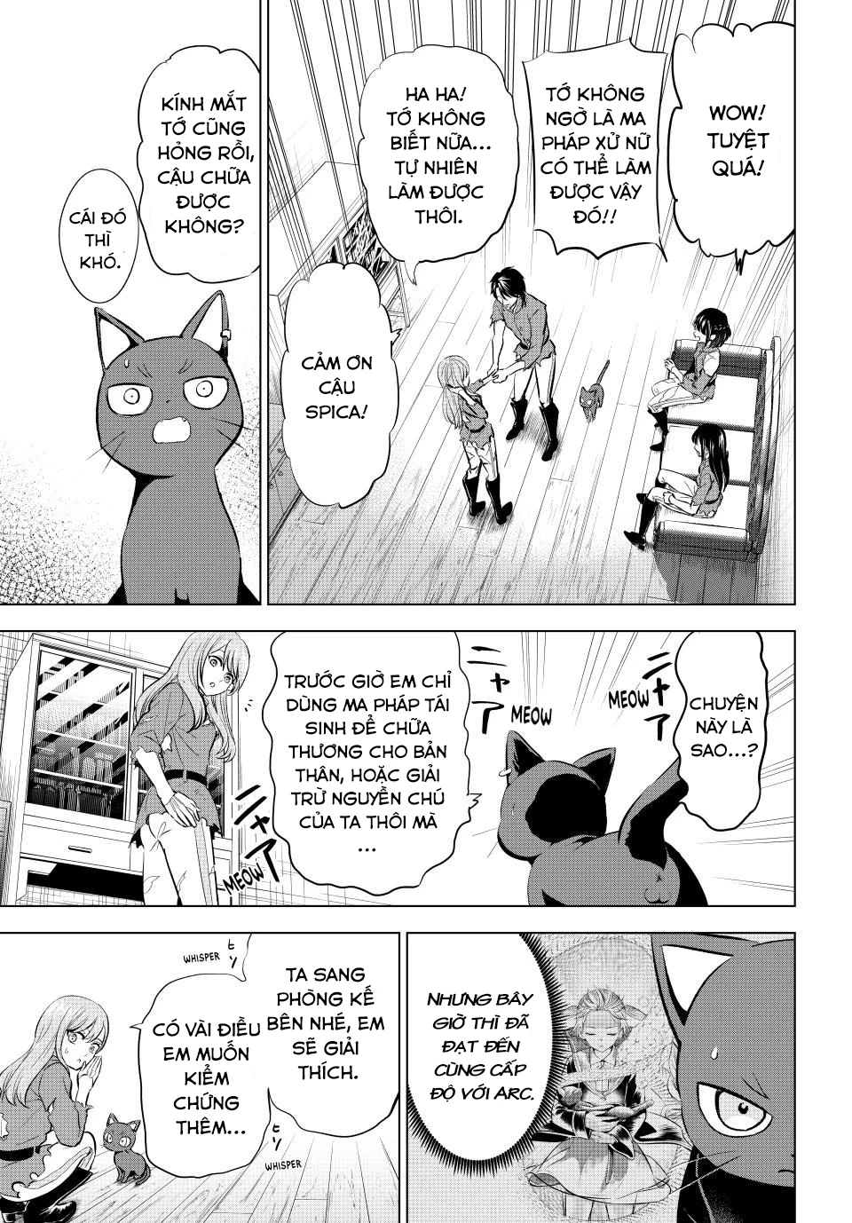 Hắc Miêu Và Lớp Học Phù Thủy Chapter 78 - 9