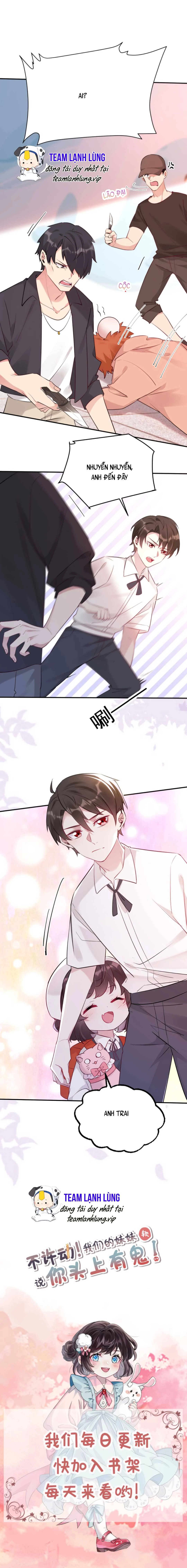 Đứng Yên! Em Gái Chúng Tôi Nói Trên Đầu Bạn Có Quỷ. Chapter 27 - 6