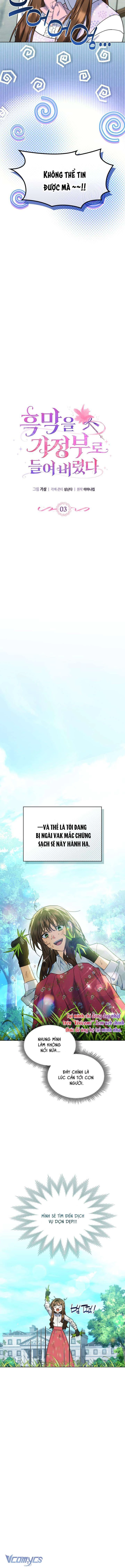 Tôi Đã Đưa Phản Diện Vào Làm Người Giúp Việc Chapter 3 - 2