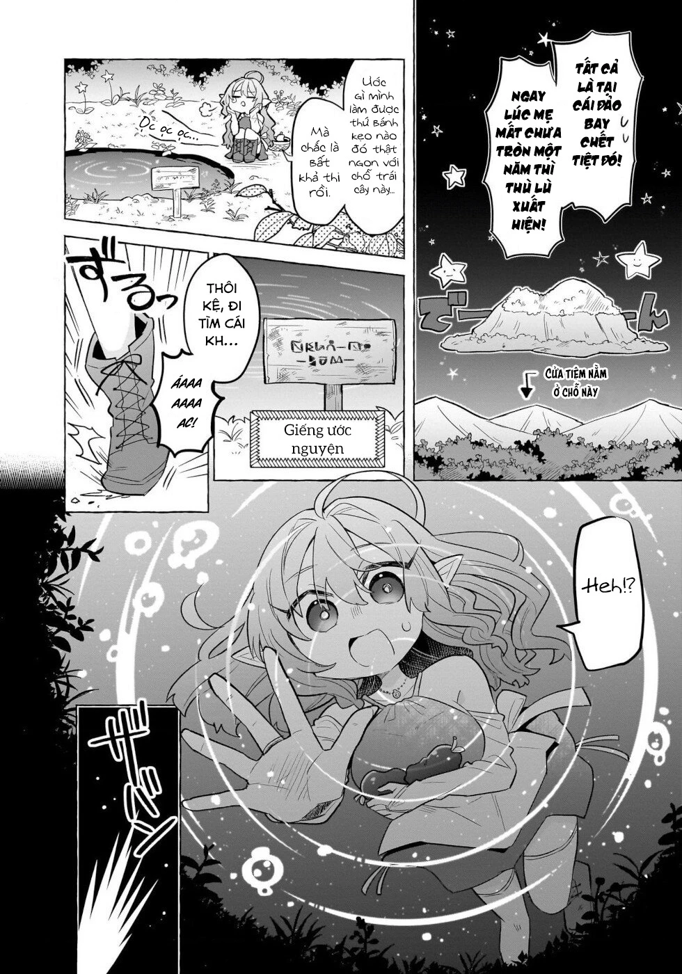 Bánh Ngọt, Elf, Và Nữ Sinh Trung Học Chapter 1 - 9