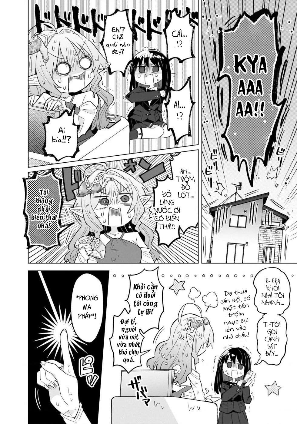 Bánh Ngọt, Elf, Và Nữ Sinh Trung Học Chapter 1 - 13