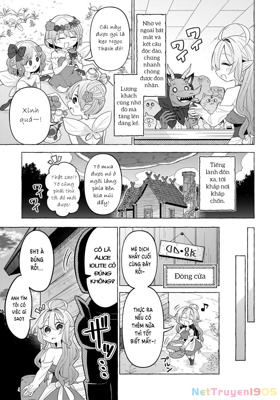 Bánh Ngọt, Elf, Và Nữ Sinh Trung Học Chapter 3 - 23