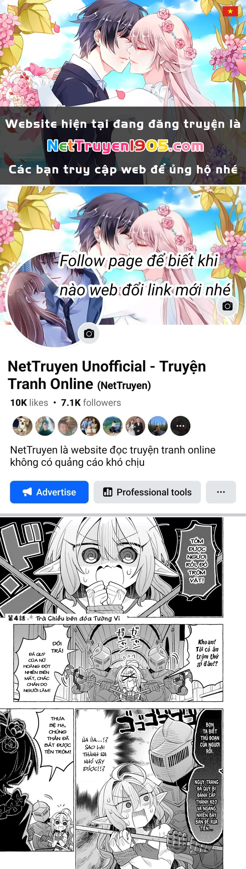 Bánh Ngọt, Elf, Và Nữ Sinh Trung Học Chapter 4 - 1