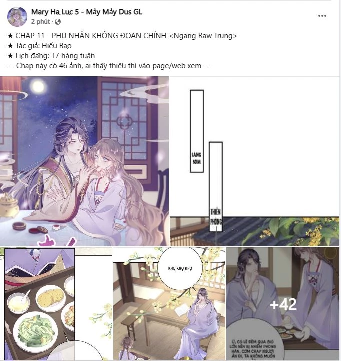 Phu Nhân Không Đoan Chính Chapter 12 - 13