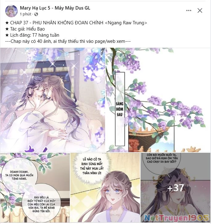 Phu Nhân Không Đoan Chính Chapter 37 - 36
