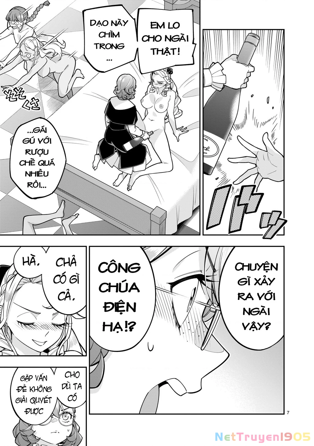 Sau khi trở về từ cõi chết, công chúa quyết định lập harem yuri để sinh tồn Chapter 8 - 8