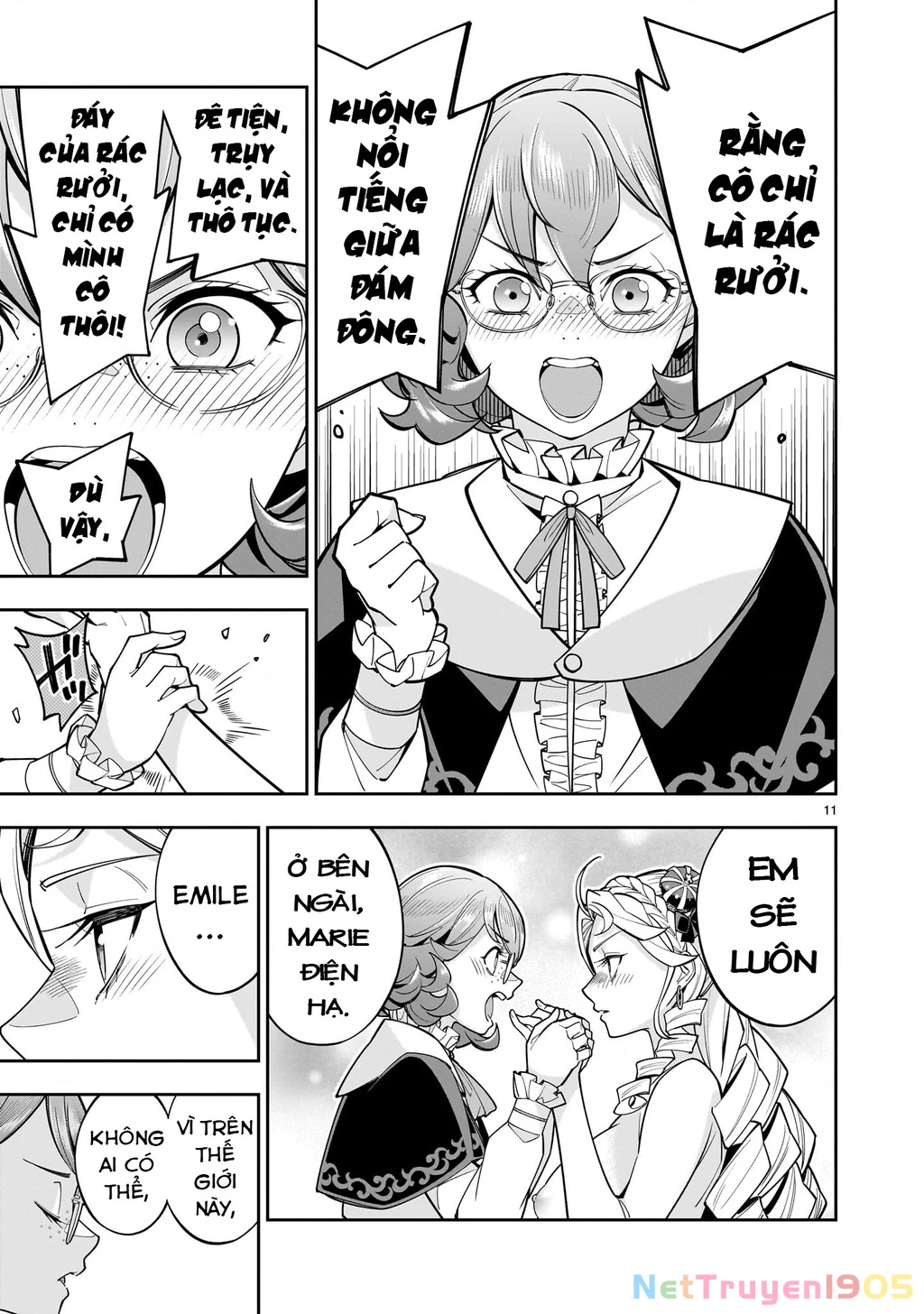 Sau khi trở về từ cõi chết, công chúa quyết định lập harem yuri để sinh tồn Chapter 8 - 12