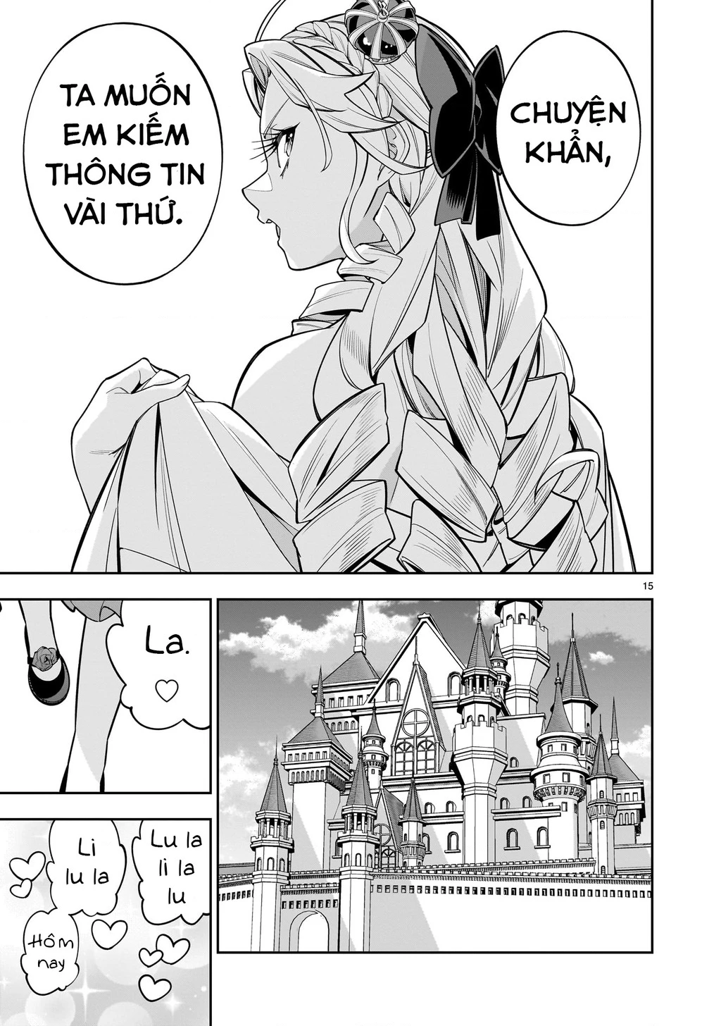 Sau khi trở về từ cõi chết, công chúa quyết định lập harem yuri để sinh tồn Chapter 8 - 16