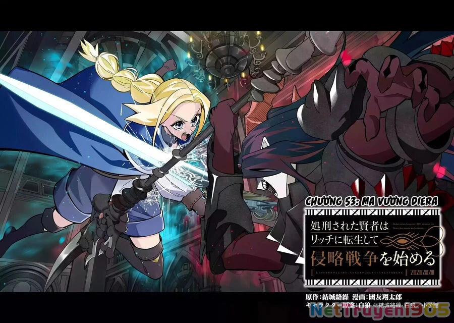 Shokei Sareta Kenja Wa Lich Ni Tensei Shite Shinryaku Sensou Wo Hajimaru Chapter 53 - 3