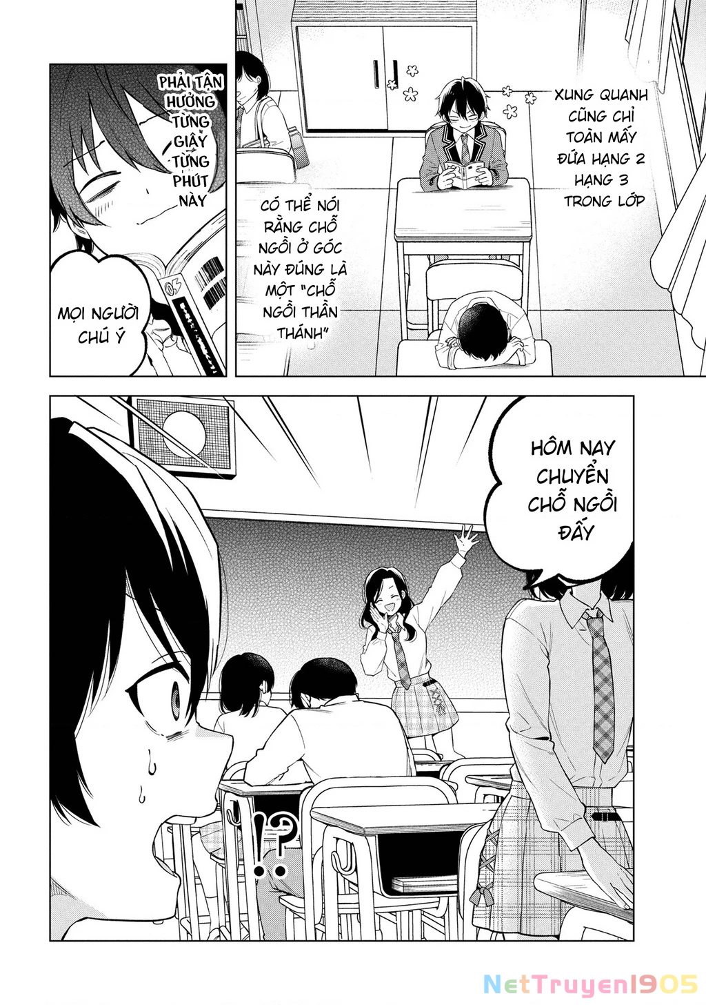 Inkya No Ore Ga Sekigae De S-Kyuu Bishoujo Ni Kakomaretara Himitsu No Kankei Ga Hajimatta Chapter 1 - 4