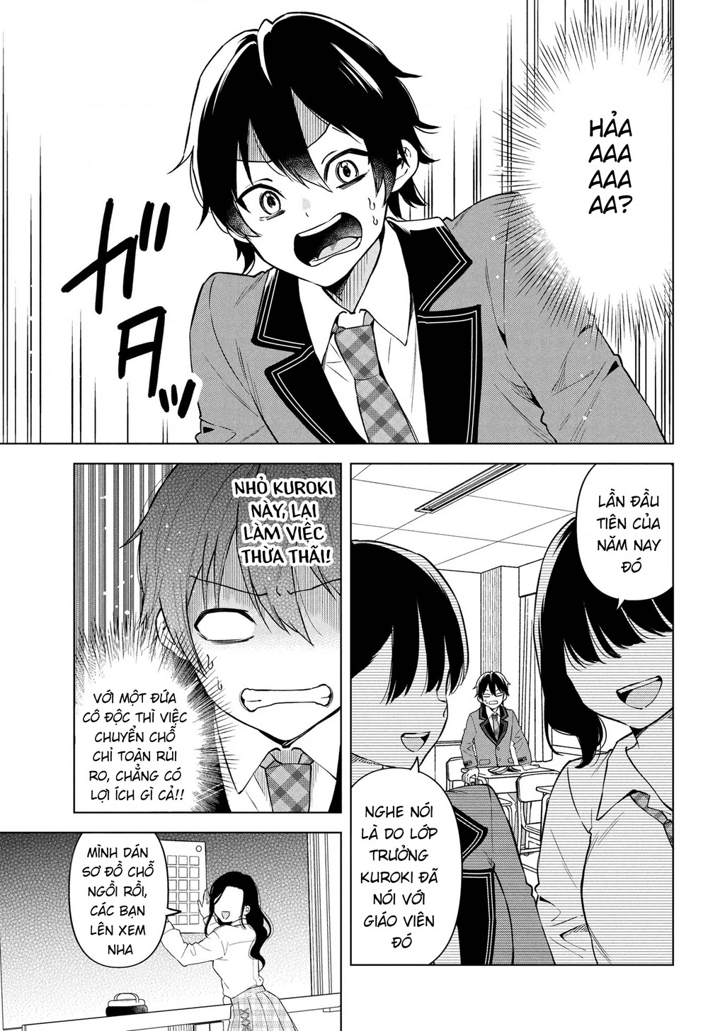 Inkya No Ore Ga Sekigae De S-Kyuu Bishoujo Ni Kakomaretara Himitsu No Kankei Ga Hajimatta Chapter 1 - 5