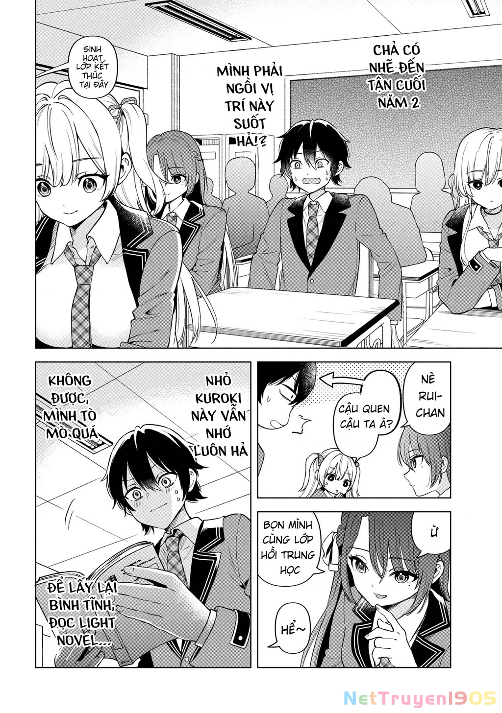 Inkya No Ore Ga Sekigae De S-Kyuu Bishoujo Ni Kakomaretara Himitsu No Kankei Ga Hajimatta Chapter 1 - 17