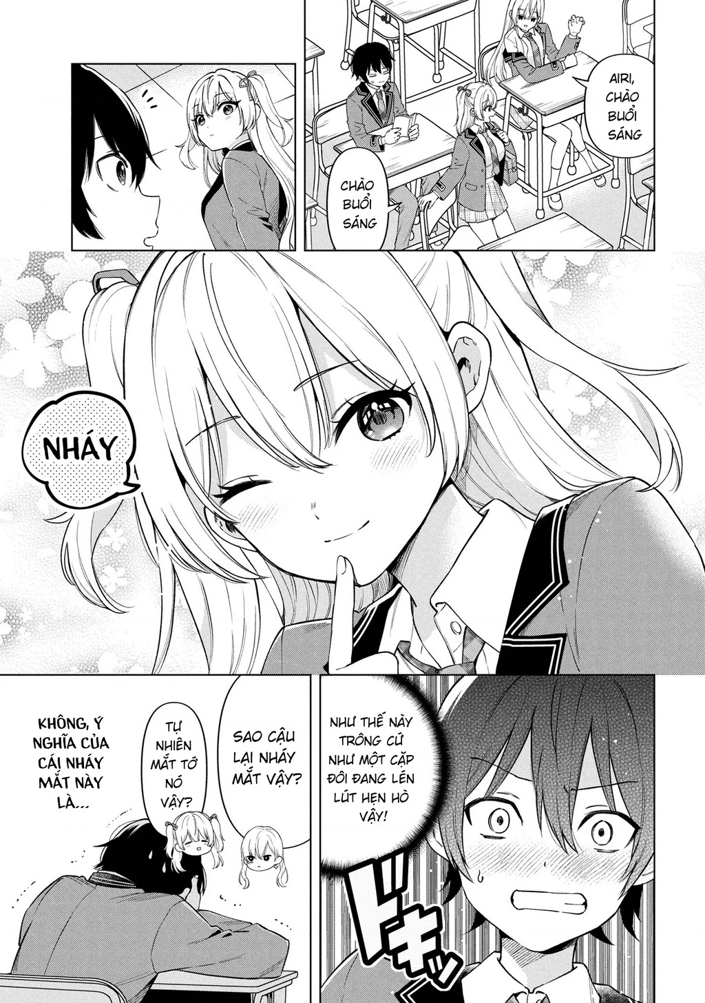 Inkya No Ore Ga Sekigae De S-Kyuu Bishoujo Ni Kakomaretara Himitsu No Kankei Ga Hajimatta Chapter 2 - 3