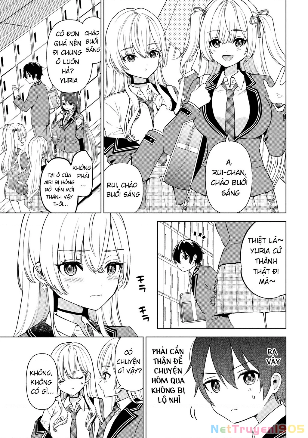 Inkya No Ore Ga Sekigae De S-Kyuu Bishoujo Ni Kakomaretara Himitsu No Kankei Ga Hajimatta Chapter 3 - 3