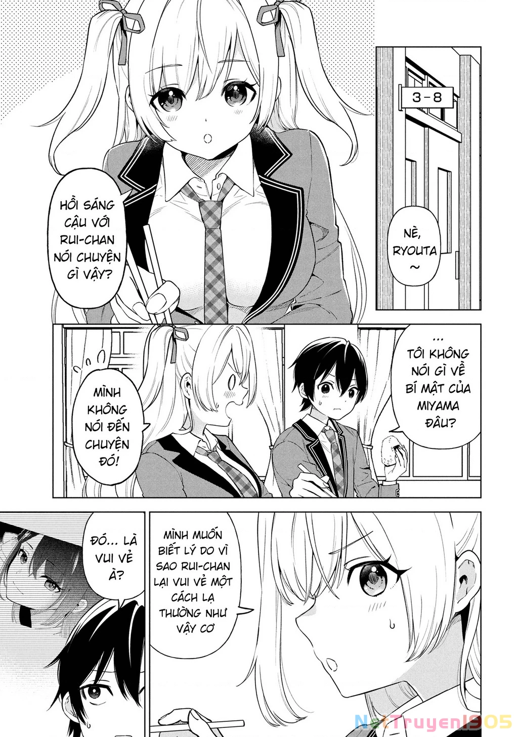 Inkya No Ore Ga Sekigae De S-Kyuu Bishoujo Ni Kakomaretara Himitsu No Kankei Ga Hajimatta Chapter 3 - 7