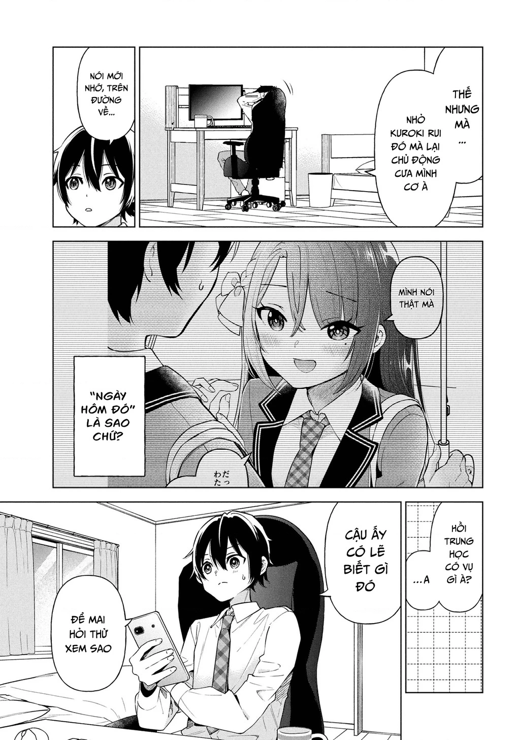 Inkya No Ore Ga Sekigae De S-Kyuu Bishoujo Ni Kakomaretara Himitsu No Kankei Ga Hajimatta Chapter 4 - 5