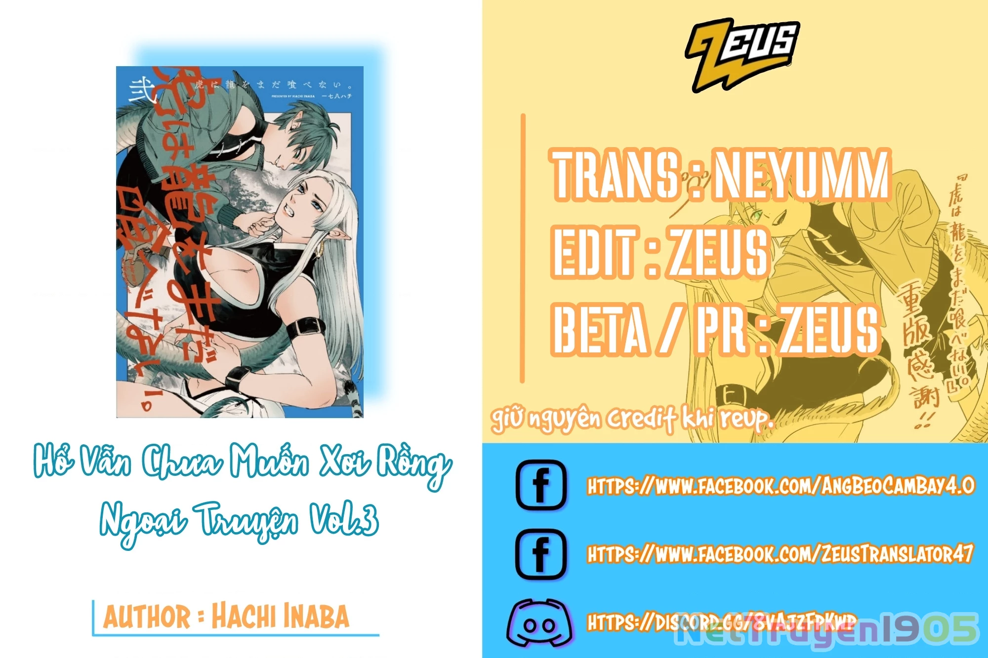 Hổ Vẫn Chưa Muốn Xơi Rồng Chapter 24.9 - 2