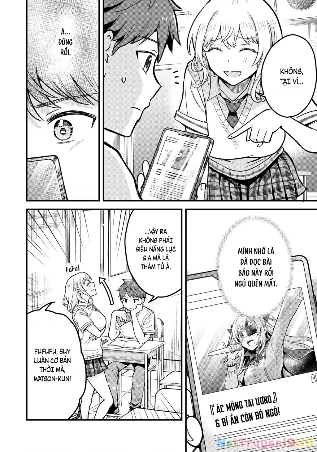 Chỉ Mình Tôi Biết Rằng Cô Lớp Trưởng Thanh Lịch Của Lớp Tôi Từng Là Một Idol Chuunibyou Chapter 1 - 8