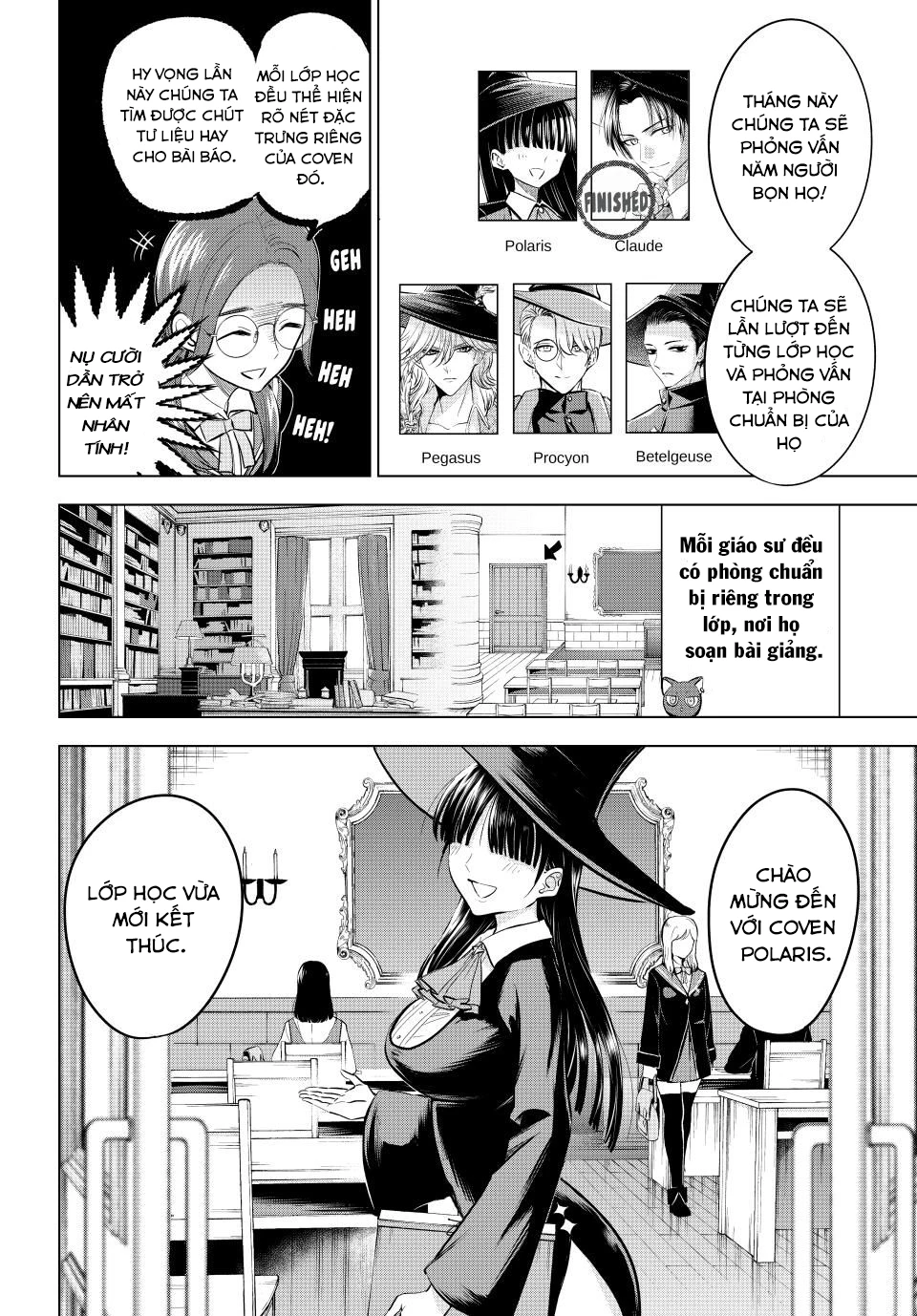 Hắc Miêu Và Lớp Học Phù Thủy Chapter 82 - 6