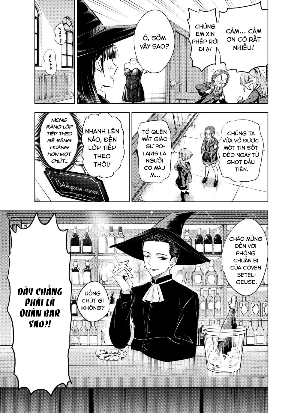 Hắc Miêu Và Lớp Học Phù Thủy Chapter 82 - 9